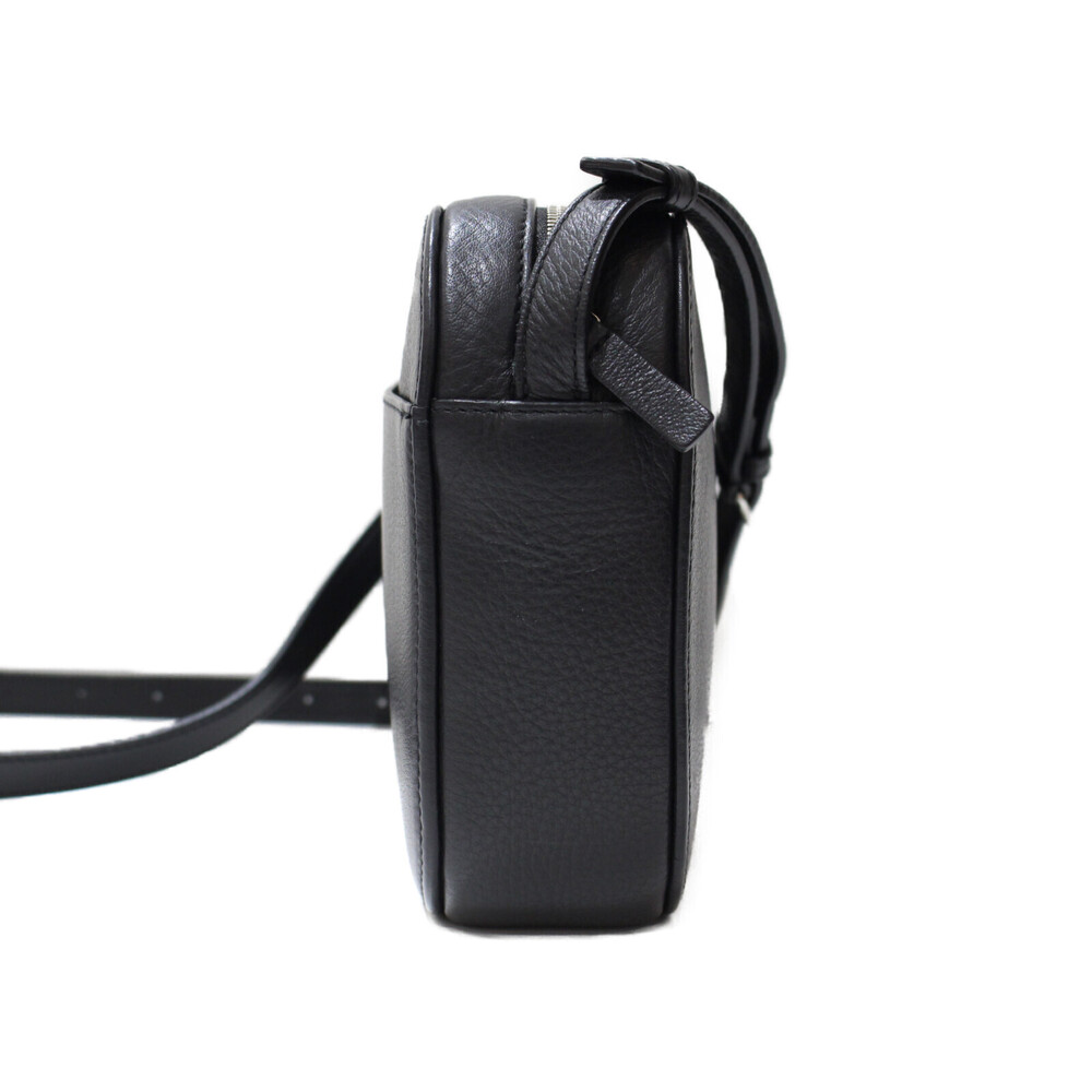 Balenciaga Crossbody Black Bag Everyday Shoulder Leather Camera - Picture 3 of 7